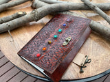 7 Stone Pure Leather Journal  |  Large Journal