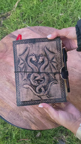 Refill - Double Dragon Leather Journal