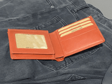 GrassLanders mens wallet Personalised Leather Wallet | 3 Colours